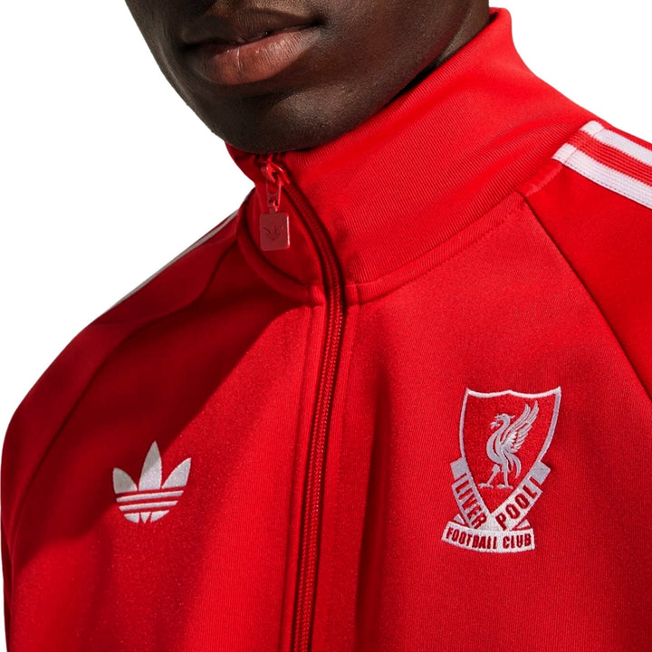 Liverpool FC Originals red casual presentation tracksuit 2026 - Adidas