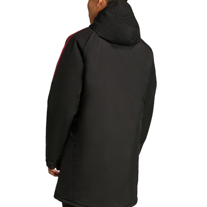 Liverpool FC black training bench parka jacket 2025/26 - Adidas