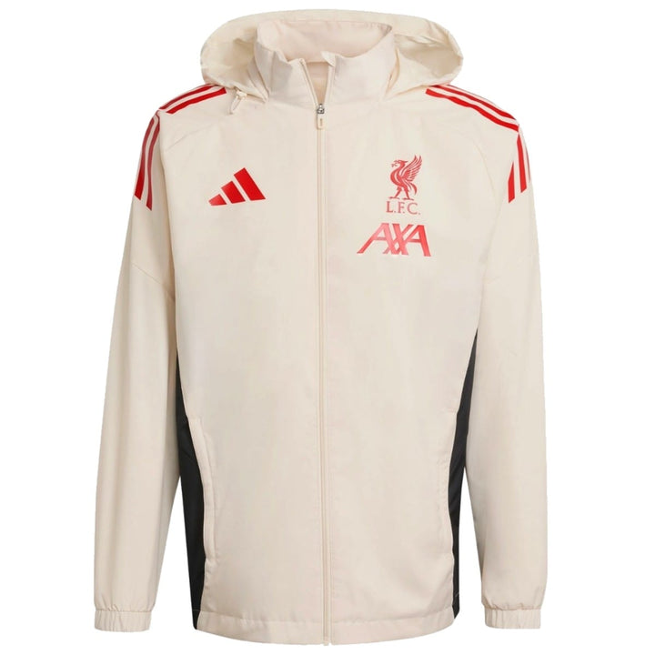 Liverpool FC soccer training rain jacket 2025/26 - Adidas