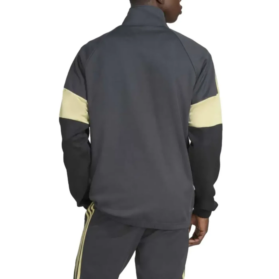 Liverpool FC Originals casual presentation tracksuit 2026 grey/gold - Adidas
