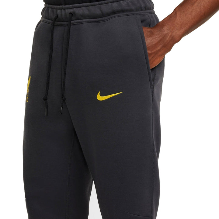 Liverpool Tech Fleece presentation tracksuit 2024/25 dark grey - Nike