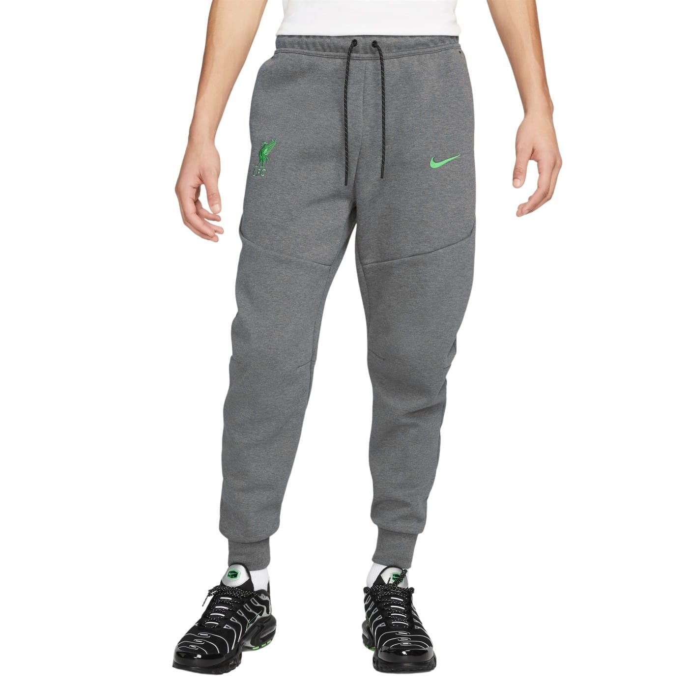 超激アツ‼️NIKE　Liverpool　23/24　テックフリース　パンツ　XS リバプールFC グレー テックフリース プレゼンテーション サッカー