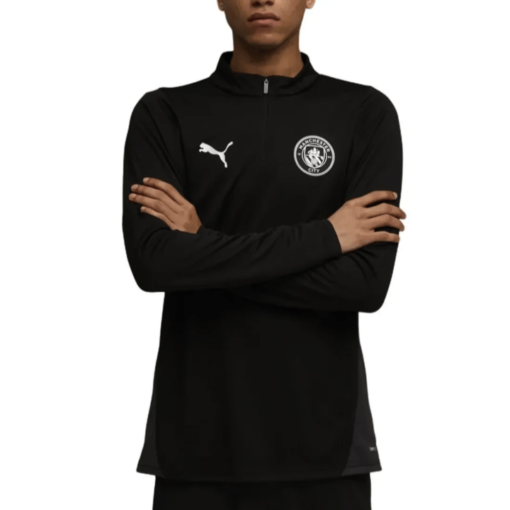 Manchester City black training technical sweat top 2025/26 - Puma
