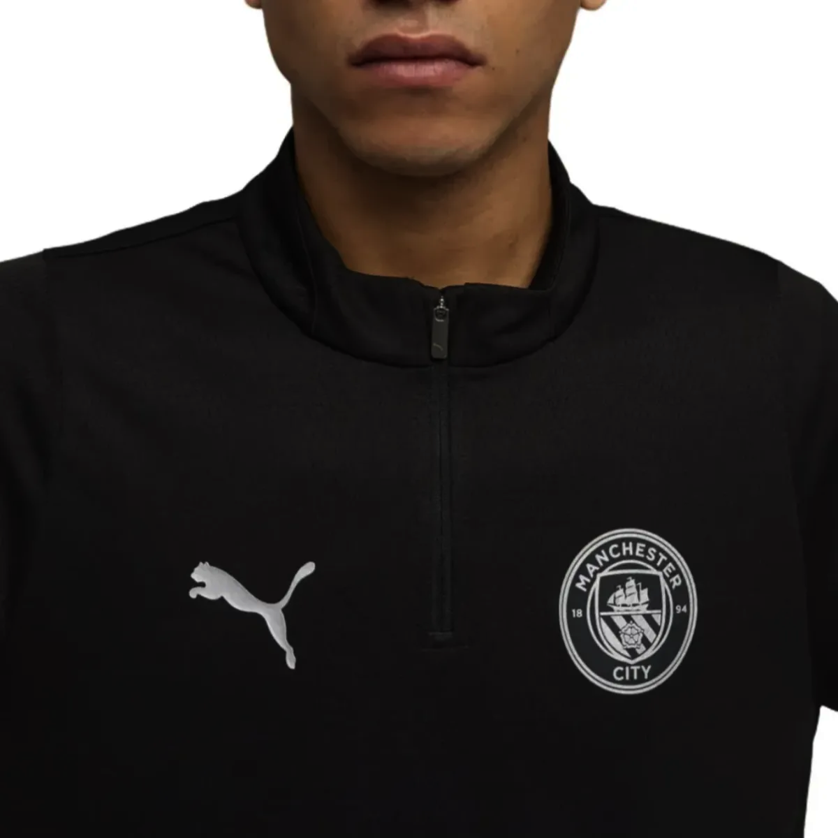 Manchester City black training technical sweat top 2025/26 - Puma