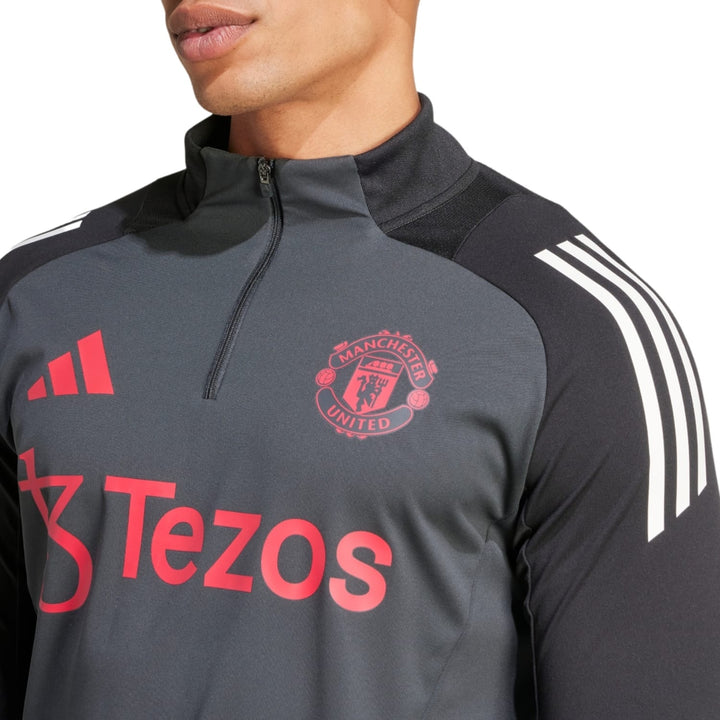 Manchester United training tracksuit 2024 25 featuring a sleek design and bold logo for fans and athletes
