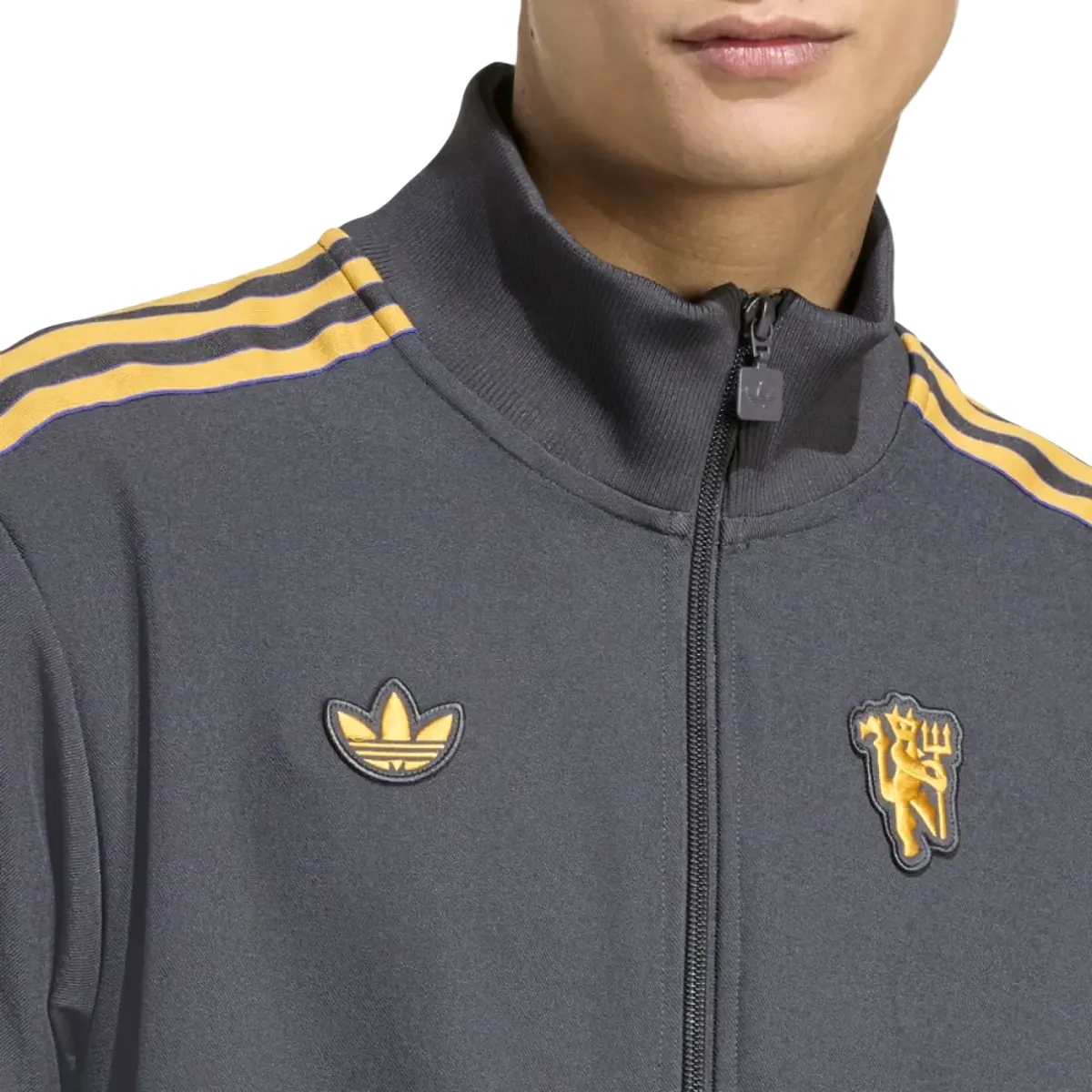 adidas×Manchester United グレー ジャージ M Manchester United Originals casual presentation tracksuit 2025/26