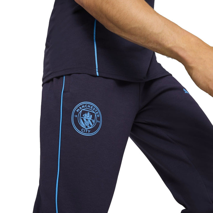 Manchester City navy Casual hooded presentation tracksuit 2024/25 - Puma