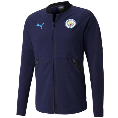 Manchester City Casual presentation Soccer tracksuit 2020/21 - Puma - SoccerTracksuits.com