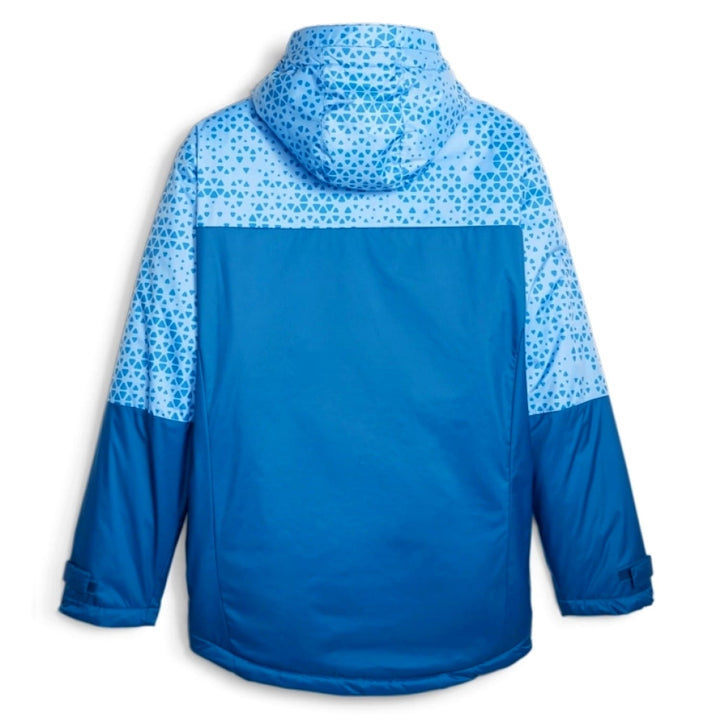 Manchester City soccer bench padded jacket 2023/24 blue - Puma