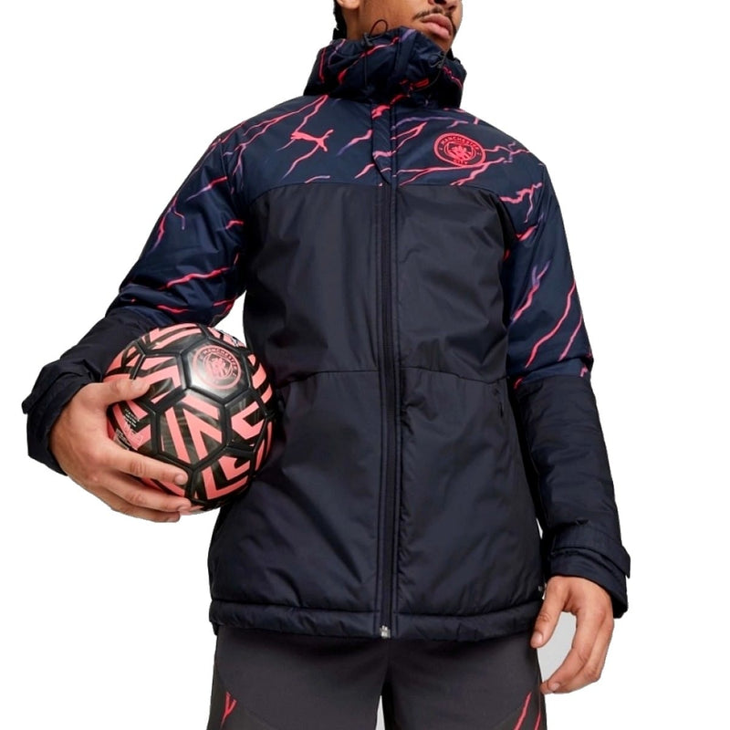 Manchester City soccer bench padded jacket 2023/24 - Puma