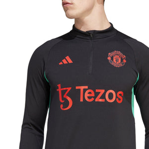 Manchester United black training technical tracksuit 2023/24 - Adidas