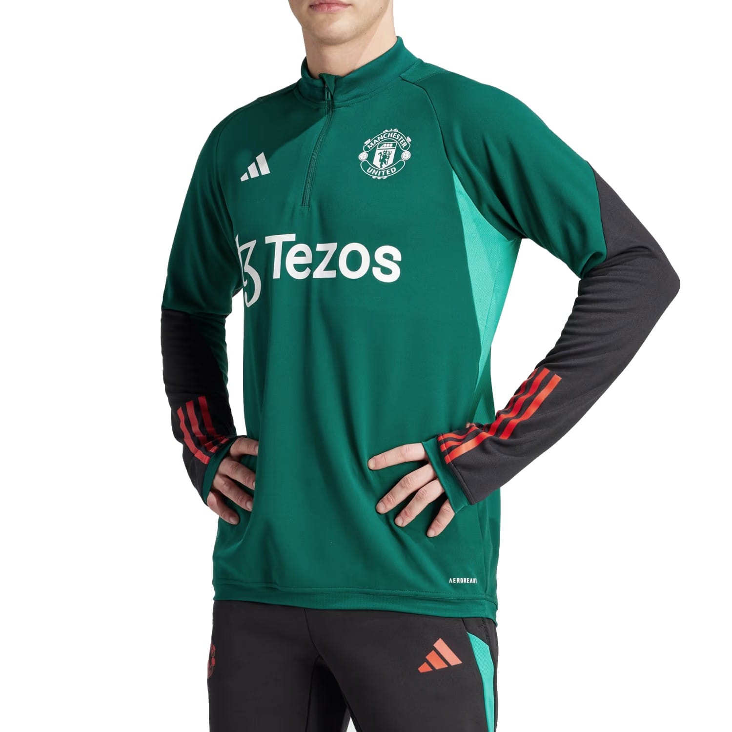 Manchester United training technical Soccer tracksuit 2024 Adidas
