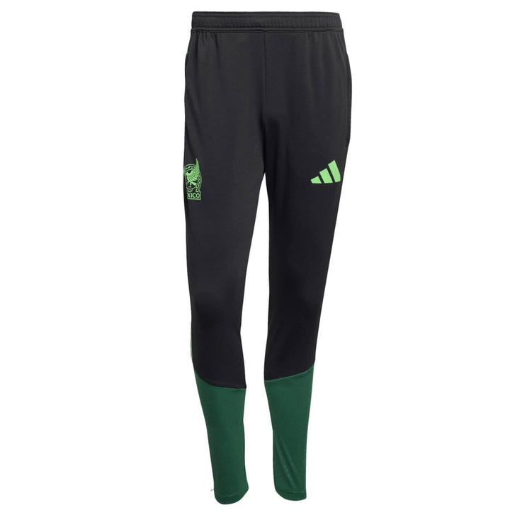 Mexico training technical soccer tracksuit set in black and green by Adidas for adults in various sizes