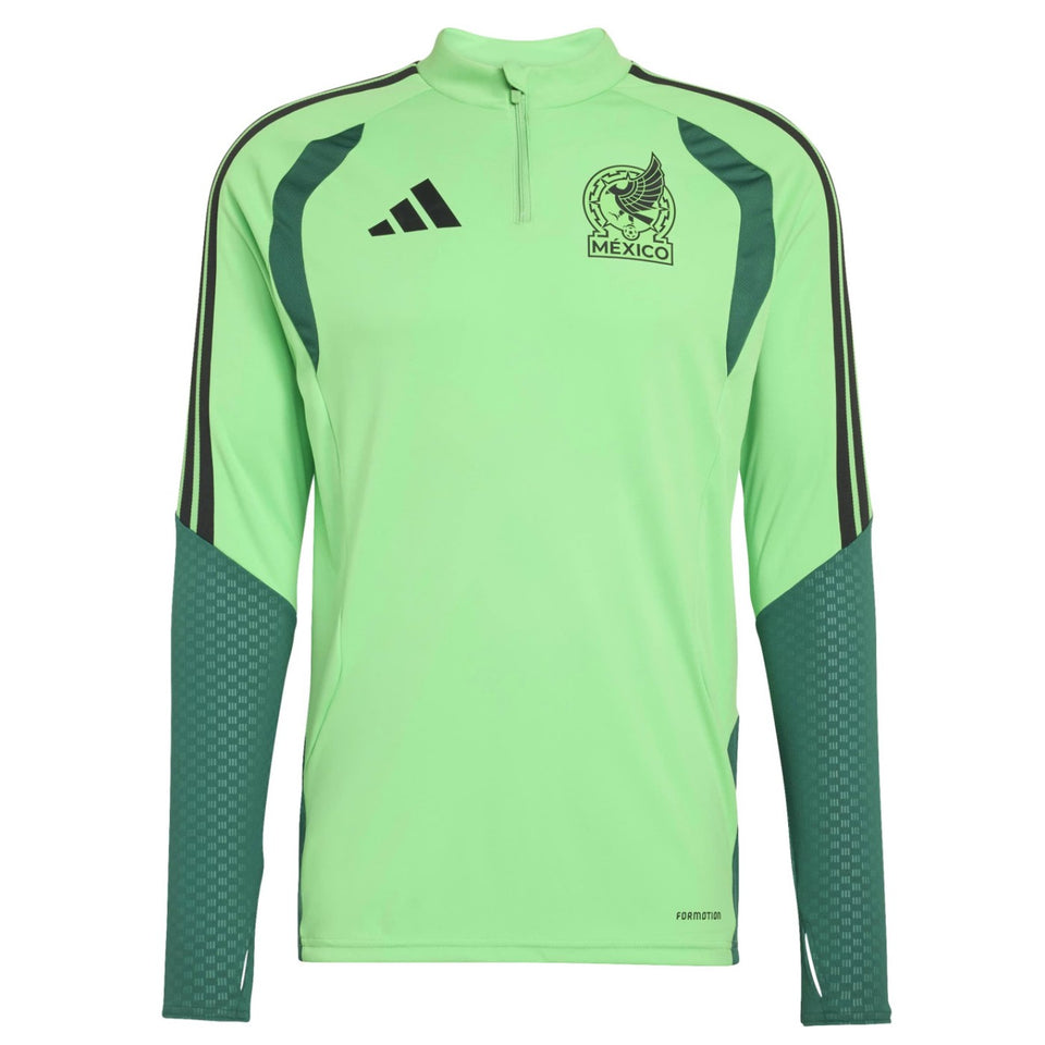 Mexico training tracksuit 2026 with green color and Mexico logo for soccer enthusiasts