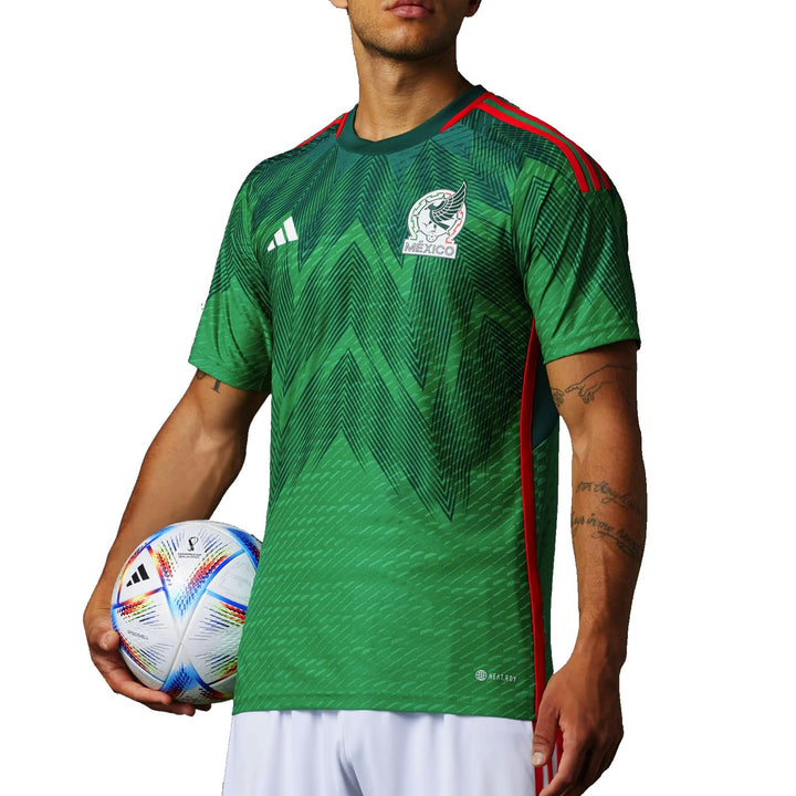 Mexico national team Authentic Home soccer jersey 2022/23 - Adidas