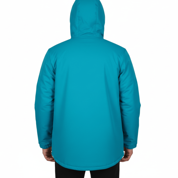 AC Milan soccer winter padded jacket 2020/21 water blue - Puma