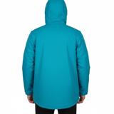 AC Milan soccer winter padded jacket 2020/21 water blue - Puma