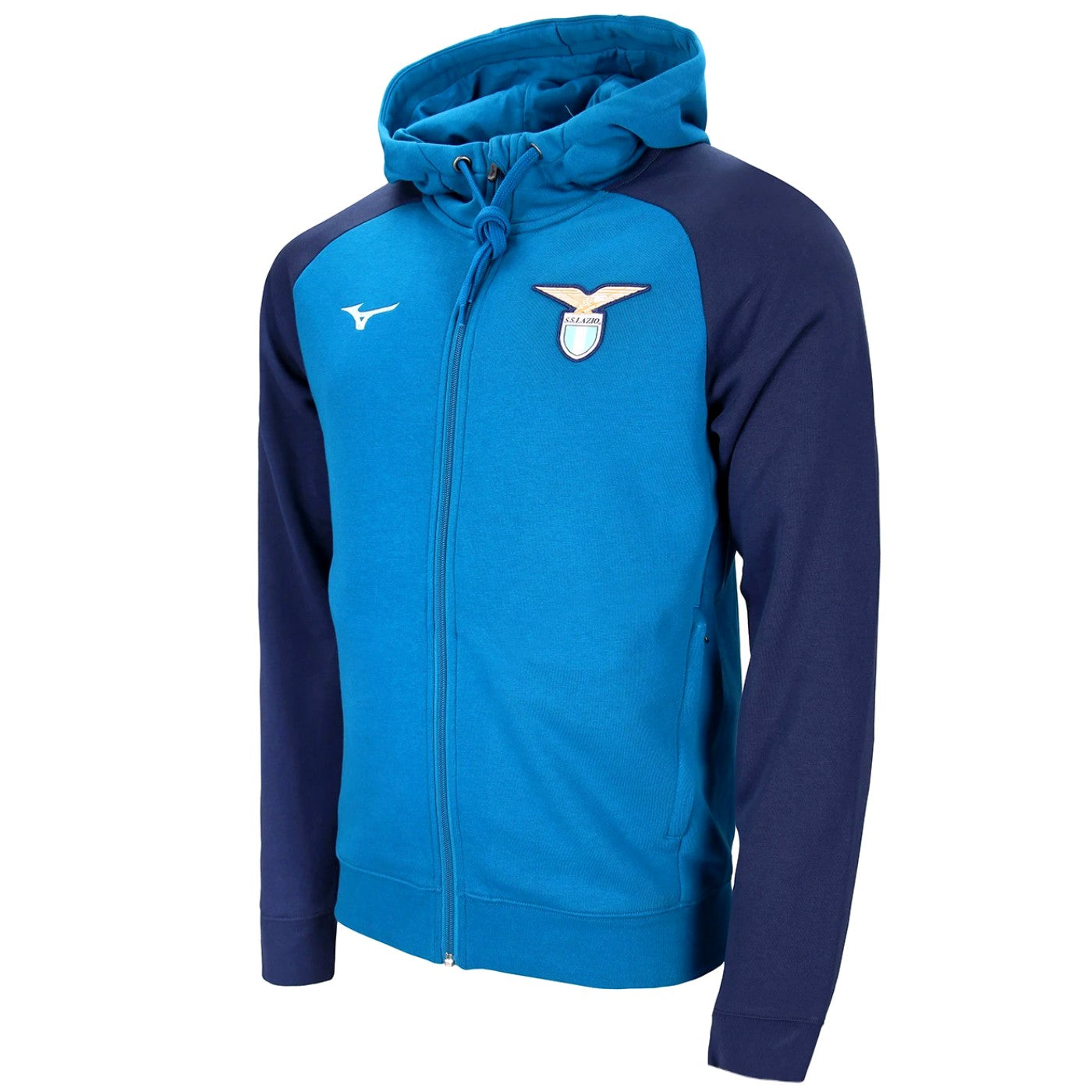SS Lazio hooded casual presentation tracksuit 2024/25 - Mizuno
