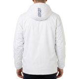 SSC Napoli white training technical rain jacket 2023/24 - EA7