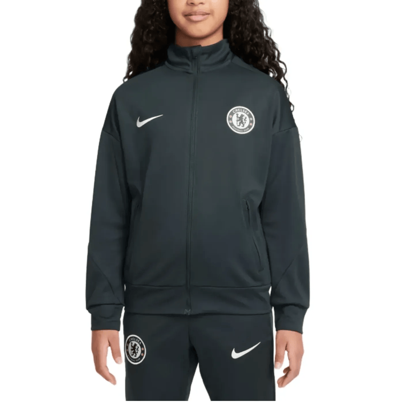 新品タグ付き　Chelsea FC トレーニングウェア　Nike Lサイズ 2025 26 Chelsea junior training outfit for Kids SoccerTracksuits.com
