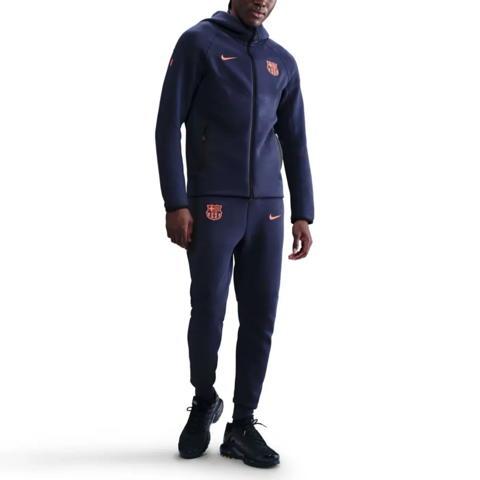Nike Barcelona tech fleece tracksuit UCL for comfortable sportswear and team support on SoccerTracksuits.com