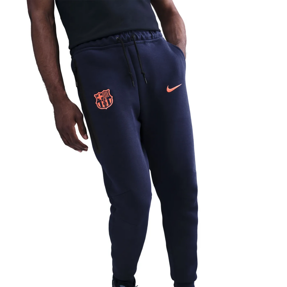 Nike Barcelona tech fleece tracksuit UCL featuring comfortable joggers with club logo