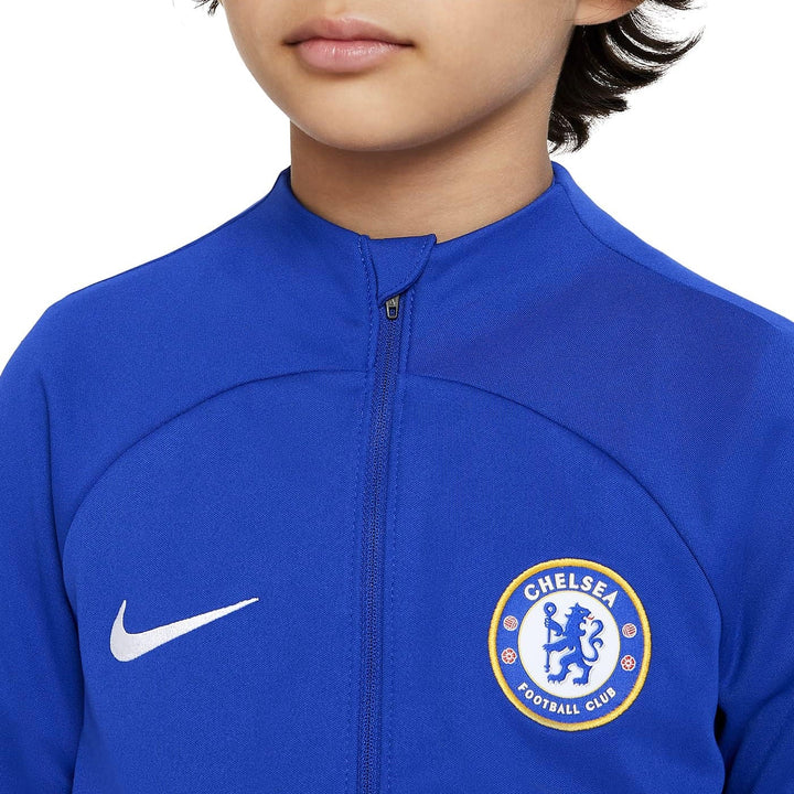 Kids - Chelsea blue training presentation Soccer tracksuit 2023/24 - Nike