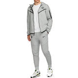 Chelsea FC tech fleece tracksuit grey with full zip jacket and matching jogger pants