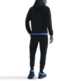 Nike Chelsea tech fleece tracksuit 2025 26 in black, ideal for comfort and style on SoccerTracksuits.com