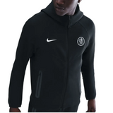 Nike Chelsea tech fleece tracksuit 2025 26 featuring a zip-up hoodie and sleek design on SoccerTracksuits.com