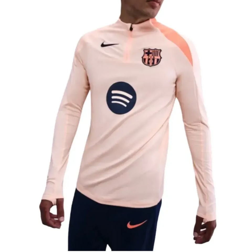 FC Barcelona Total 90 training tracksuit 2025 featuring long sleeves and modern design in team colors