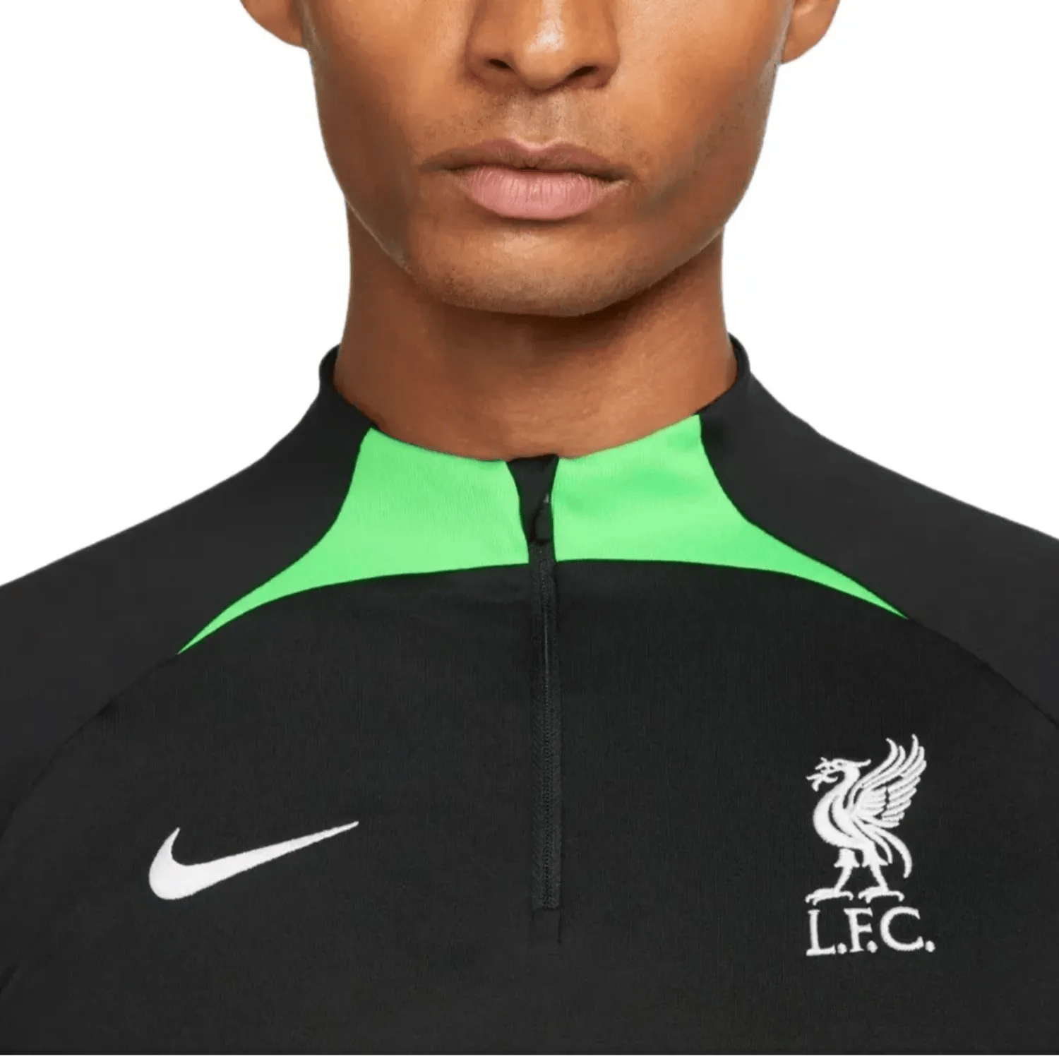 Nike Liverpool Training Suit 2023/24 Black set - SoccerTracksuits.com