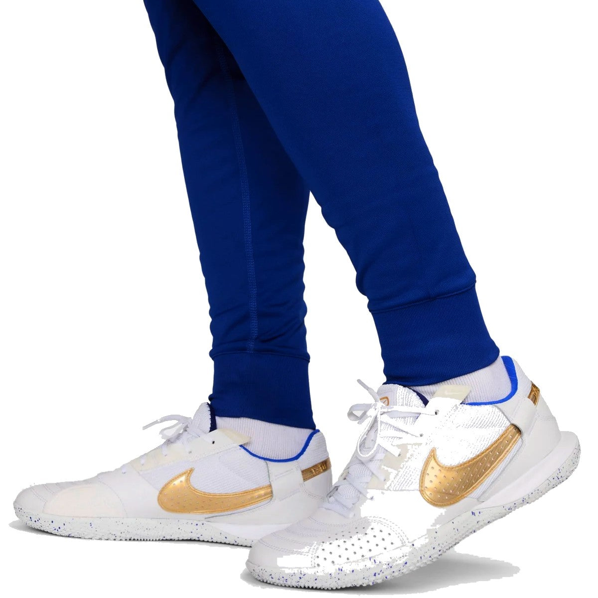 nike blue and gold leggings