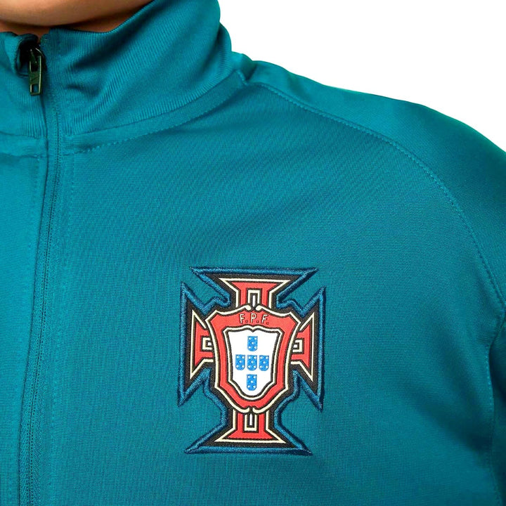 Kids - Portugal training presentation soccer tracksuit 2024/25 - Nike