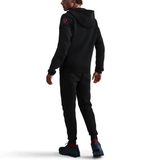 Nike PSG black Tech Fleece tracksuit 2025 26 designed for ultimate comfort and style on SoccerTracksuits.com