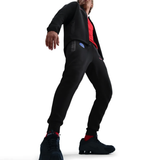 Nike PSG black Tech Fleece tracksuit 2025 26 for athletes featuring a stylish and comfortable design