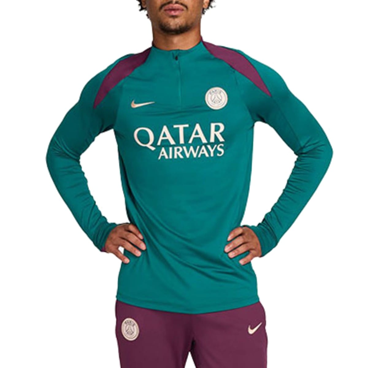 Nike PSG Soccer Tracksuit 2024/25 Technical Set | SoccerTracksuits.com