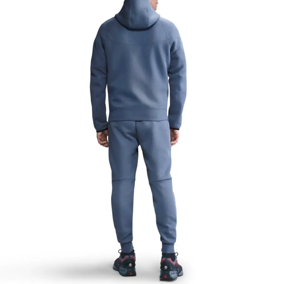 Back view of PSG Tech Fleece tracksuit 2025 26 in blue for comfort and style on SoccerTracksuits.com