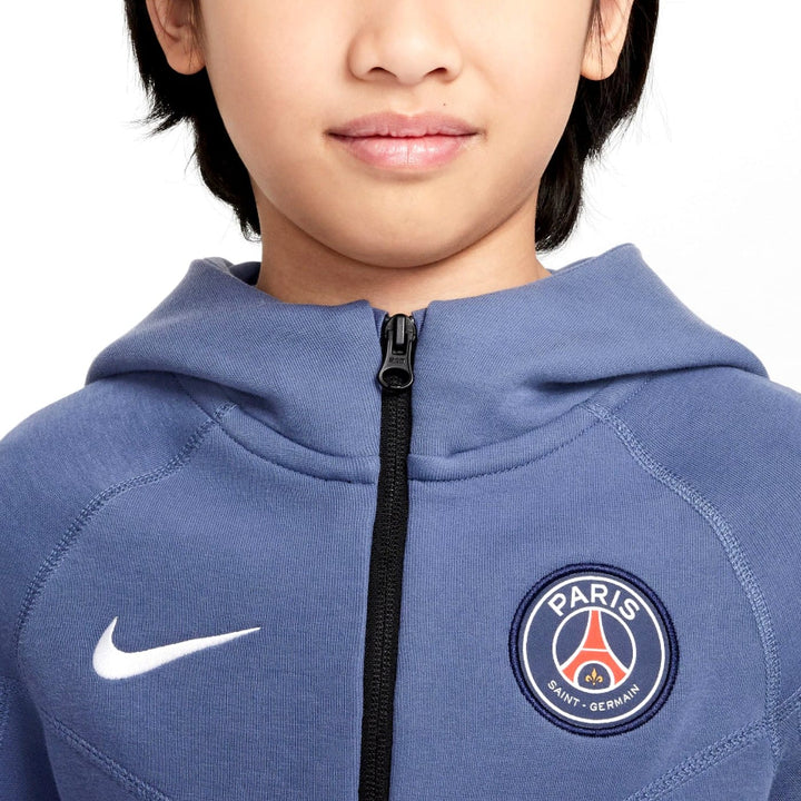 Kids - PSG Tech Fleece presentation soccer tracksuit 2025/26 - Nike