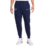 Nike tech fleece tracksuit France 2024 navy blue pants with French team emblem and Nike logo