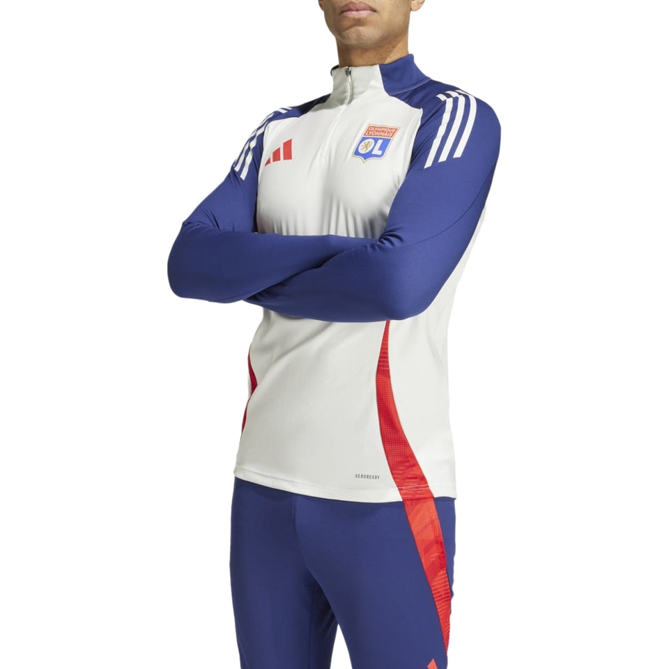 Olympique Lyon training technical soccer tracksuit 2024/25 - Adidas