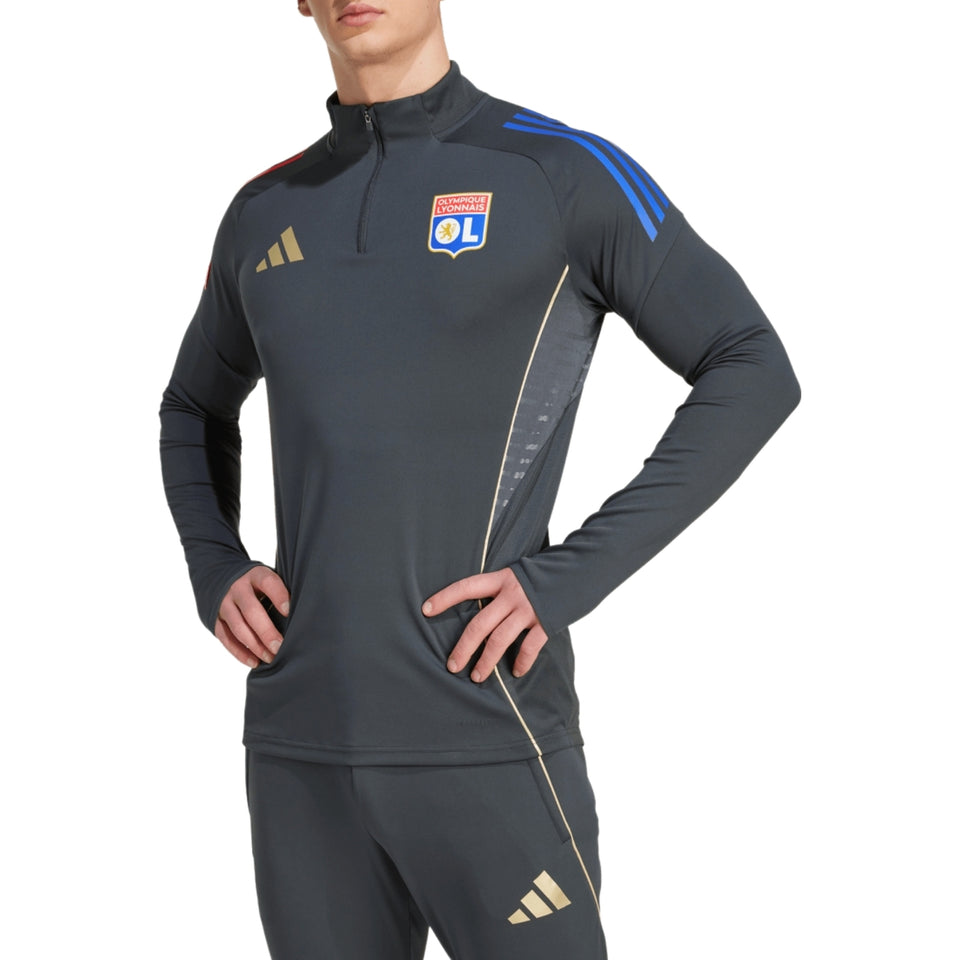 Olympique Lyon training technical soccer tracksuit 2025/26 - Adidas