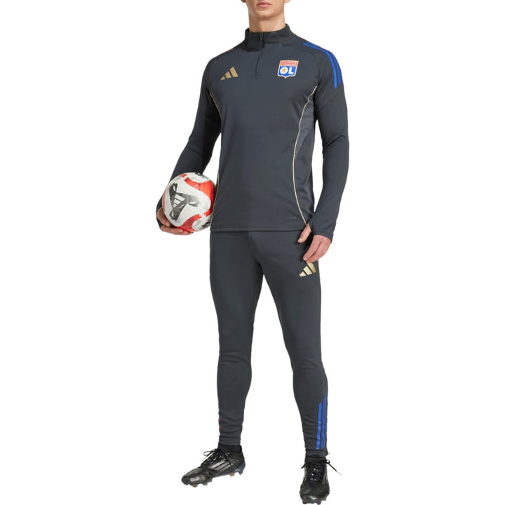 Olympique Lyon training technical soccer tracksuit 2025/26 - Adidas