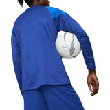 Olympique Marseille 2024 blue training tracksuit designed for comfort during soccer training sessions