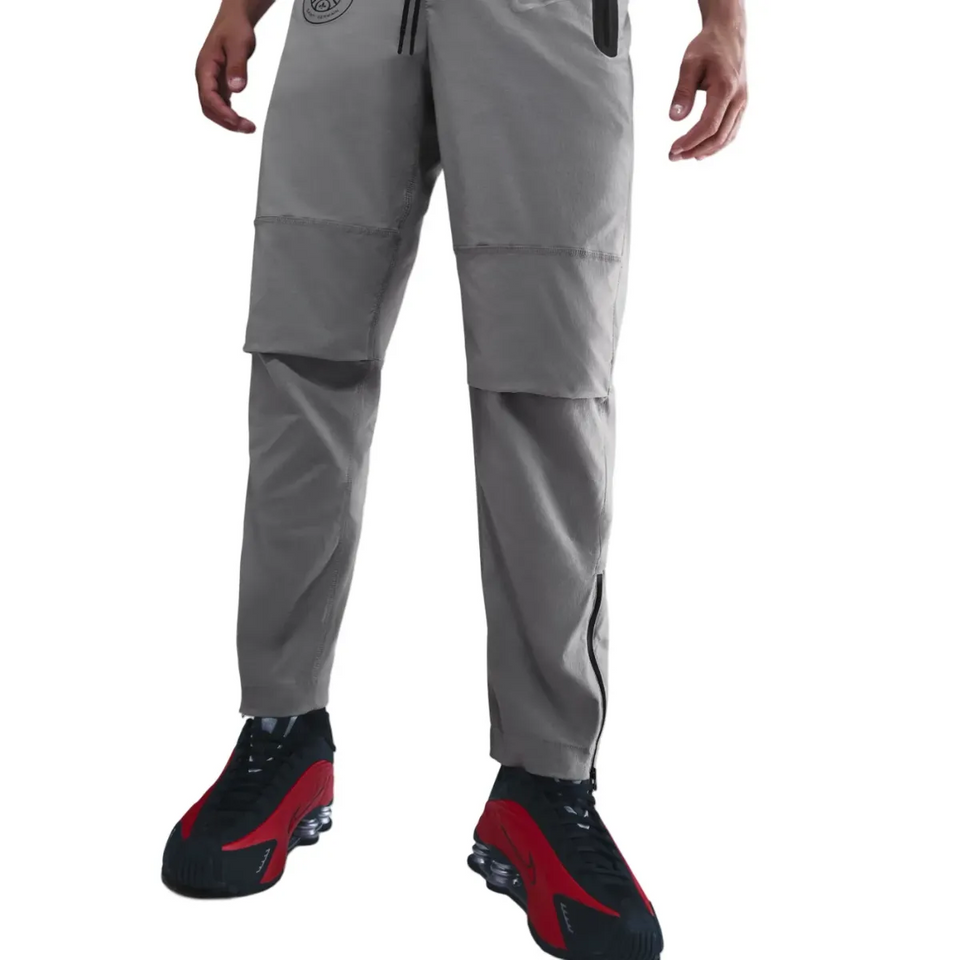 PSG grey Tech Woven presentation tracksuit 2025/26 - Nike