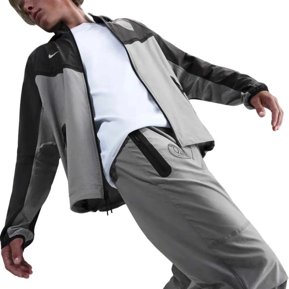 PSG grey Tech Woven presentation tracksuit 2025/26 - Nike