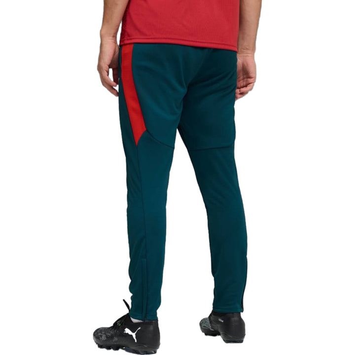 Portugal Training Technical soccer tracksuit set in red and teal by Puma for adults with comfortable fit