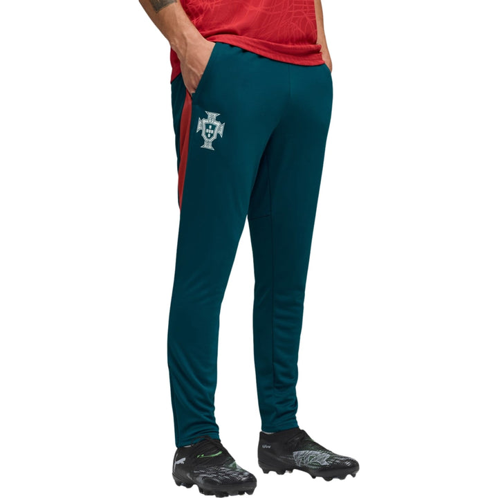 Portugal Training Technical Soccer Tracksuit 2026/27 by Puma in teal with official team logo and contrasting details