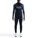 PSG Nike navy training tracksuit 2025 26 featuring Qatar Airways logo and sleek design for athletes