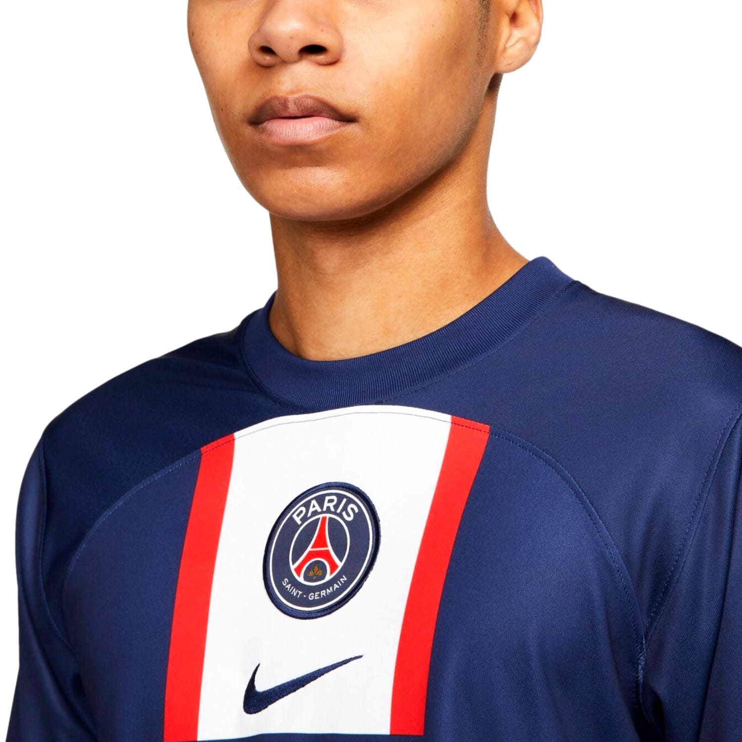 PSG 長袖 ホームサッカーユニフォーム 2023 - Nike – SoccerTracksuits.com